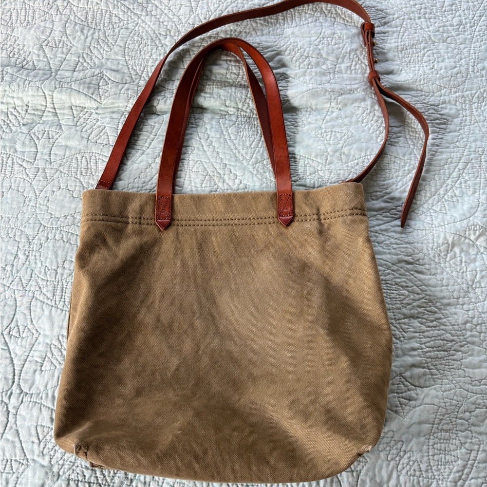 Madewell Stylish Canvas Tote Bag - Picture 2 of 4